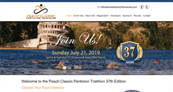 Desktop Screenshot of peachclassic.ca